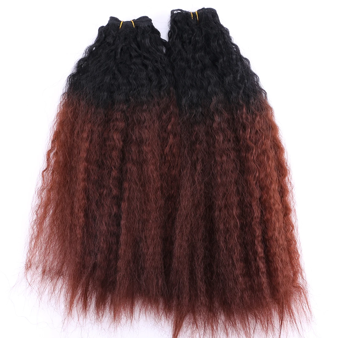 2 peças lote Dois tons ombre Kinky