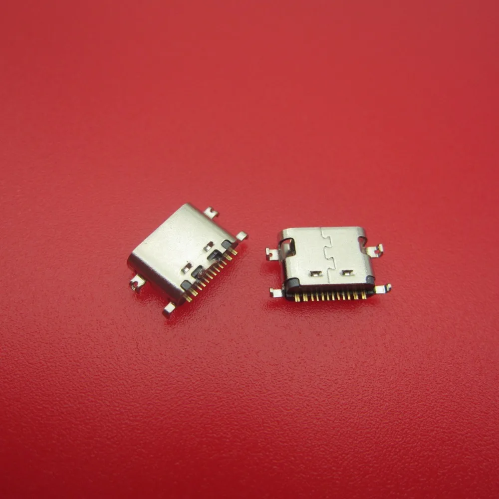 

for USB 3.1 Type C Connector 16 Pin Female Right Angle SMT Tab USB jack 3.1 Version Socket receptacle replacement repair parts