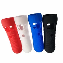 1 шт. противоскользящая Шипованная силиконовая мягкая защитная оболочка покрытие чехол черный синий красный белый для sony PS VR Move Motion контроллер
