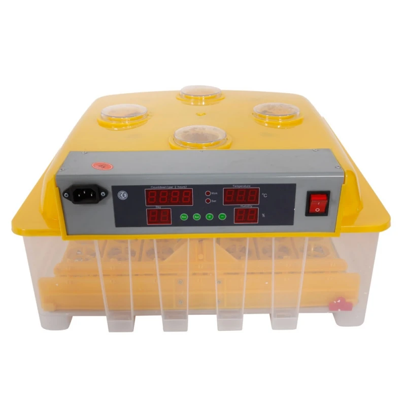

Auto Eggs Incubator Hatcher Temperature Control Egg Practical Peep Hole Fully Automatic Poultry Incubator Set US Plug - US Stock
