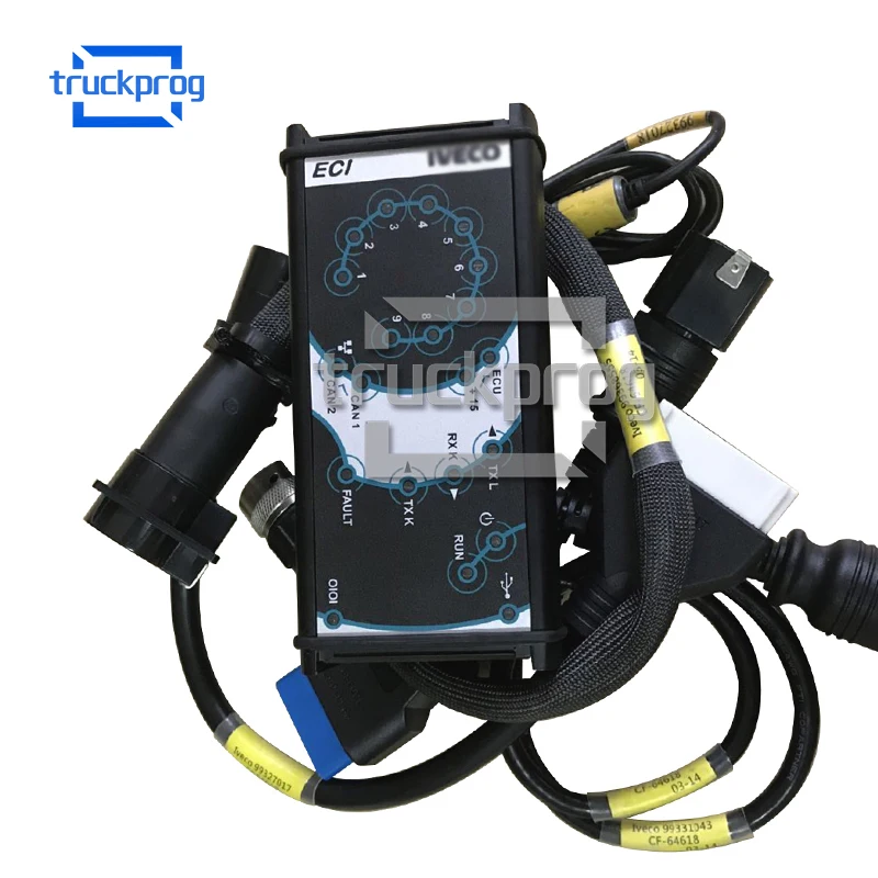 

Truck Diagnostic tool for iveco easy eltrac Diagnostic Scanner ECI diagnostic interface 13.1 with CF19 Laptop full set