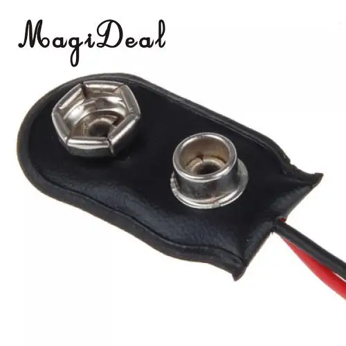 Dollhouse Miniature 9V Battery Connector w/ Wire and Single Receptacle LA005 for Doll House Room Box House Model Furniture Toys