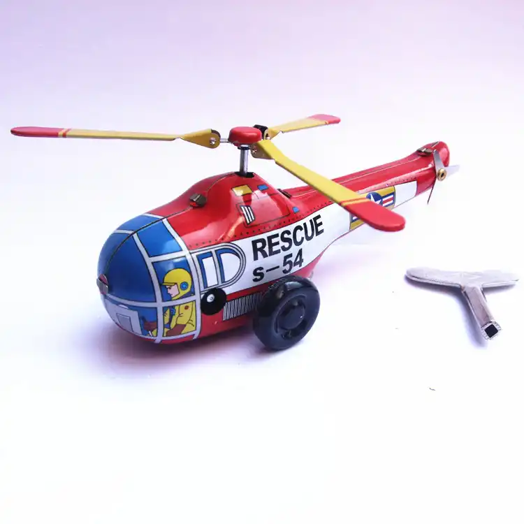 送料無料アンティーク風アップおもちゃブリキ飛行機モデル用子供金属飛行機モデル用コレクションms653ヘリコプター Toys Tin Wind Toywind Up Toys Aliexpress