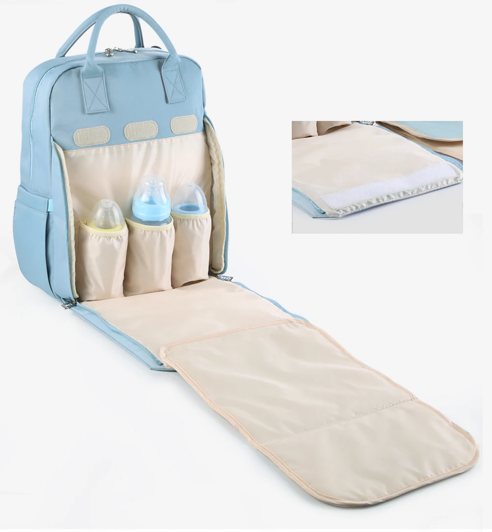 Сумка для подгузников, Большая вместительная сумка для подгузников, водонепроницаемый рюкзак для беременных, дорожная сумка для
