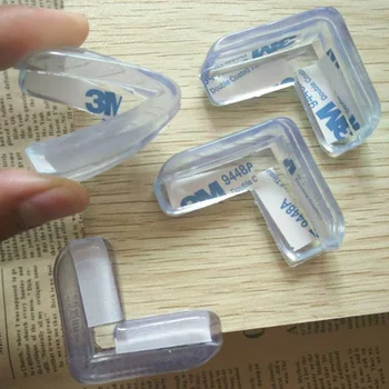 

8pcs Baby Safety Silicone Protector Table Corner Edge Protection Table Cover Children Anticollision Edge Child Corner Guards