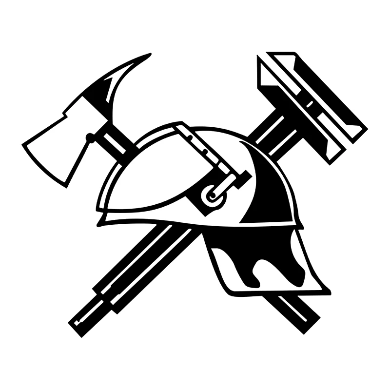 12*15cm Sticker On The Car Construction Worker Set Funny And Decal Vinyl Auto Stickers | Автомобили и мотоциклы