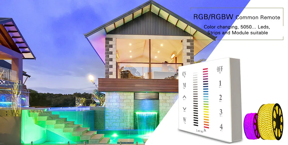 2,4 г светодиодный Dimmimg/CT/RGB/RGBW 86 комплект сенсорной панели светодиодный модуль контроллера диммер, переключатель светодиодной ленты контроллер, DC12-24V