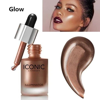 

BEAUTY GLAZED Liquid Highlighter&Bronzer Make Up Cream 3Color Oil Control Liquid Foundation Face Contouring iluminador Cosmetics