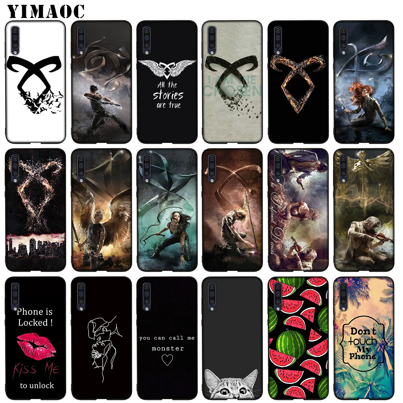 Мягкий силиконовый чехол Mortal Instruments City Of Bones для Samsung Galaxy A70 A60 A50 A40 A30 A20 A10 A50S A40S A30S A20S