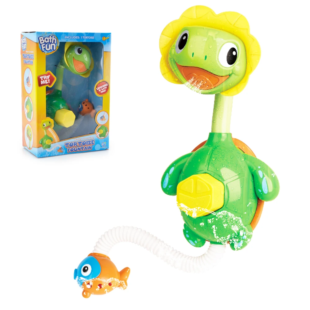 WISHTIME Baby водопад цветок Ванна игрушка комнатные растения вода станция два
