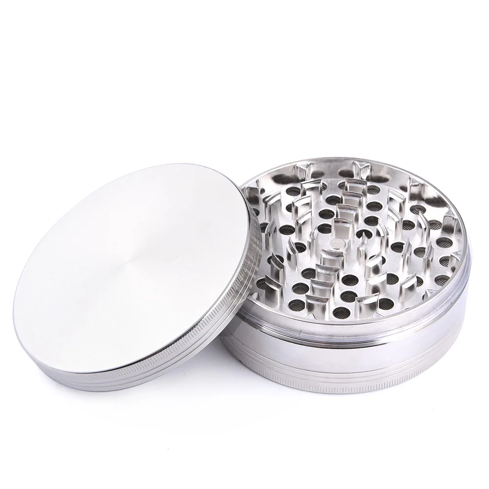 

heavy duty super fine 100mm 4 inch big large huge sizes metal herb weed tobacco grinder