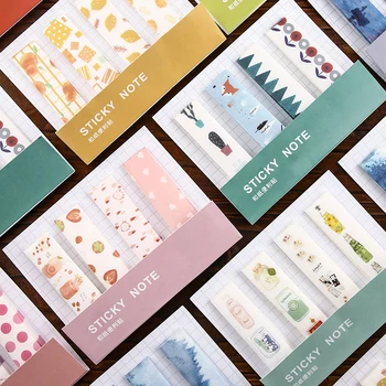 

New Cute Fruit And Starry Sky Series Kawaii Sticky Notes Office Decor Memo Pad Paper Shipping Supplies Decoration Stationery