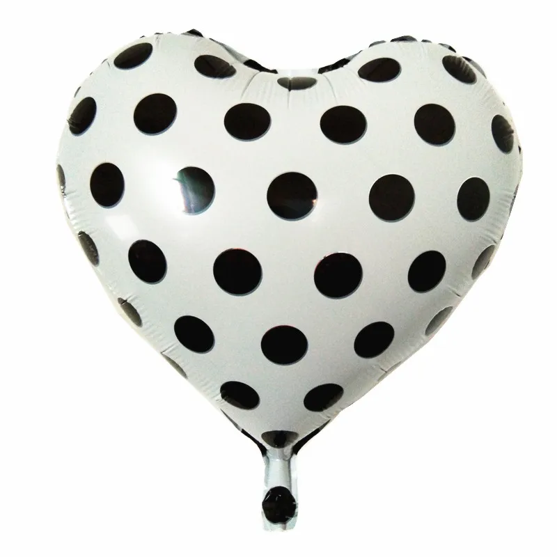 Bingtian negro rojo punto blanco punto Globos Mickey Minnie fiesta de cumpleaños swave punto ducha de bebé globos al por mayor Globos Bingtian negro rojo punto blanco punto Globos Mickey Minnie fiesta de cumpleaños swave punto ducha de bebé globos al por mayor Globos