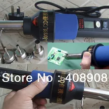 Для AC 220 V 450 градусов Цельсия 450 W lcd Горячего Воздуха Осушитель паяльная станция ICs SMD BGA сопло