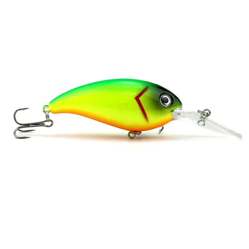  2018 1pcCrankbait Wobblers Hard Fishing Tackle Swim bait CrankBait Bass Fishing Lures Safety & Surv