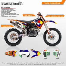 MX 3M обёрточная бумага наклейки графический комплект для мотоцикла dirtbike Мотокросс EXC SX SX-F EWC XC-W 250 450 426-2003