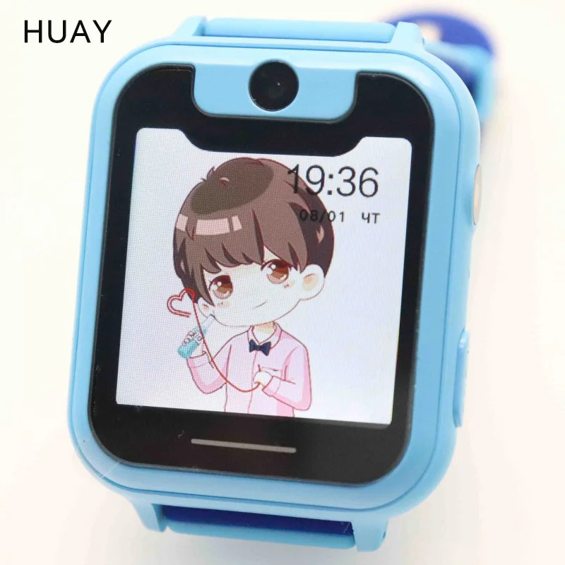

2018 NEW kids watch GPS tracking waterproof Touch Screen camera SOS Call Location 1.54 inch Device Children smart watches S6