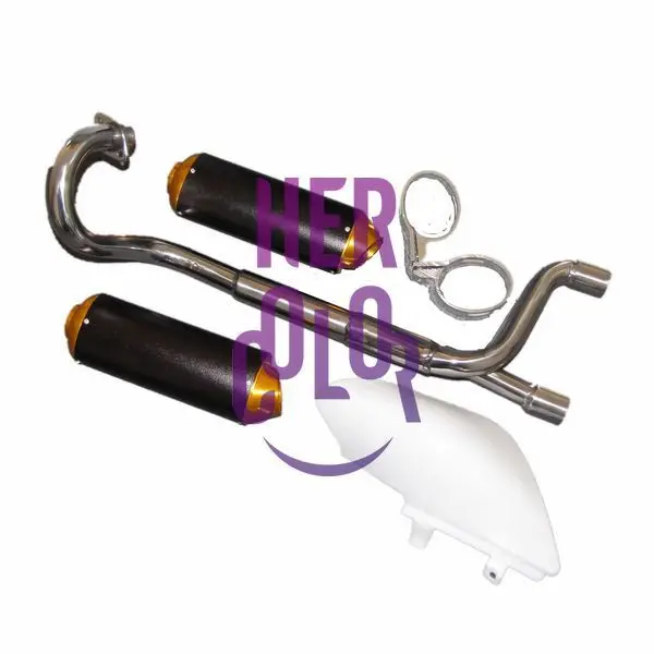 doppio scarico pit bike