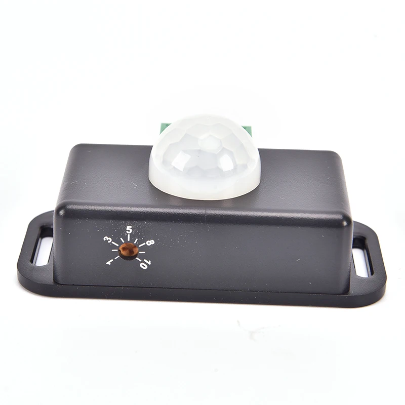 

12V-24V 6A PIR Sensor Switch Delay Time Adjustable Body Infrared Ray PIR Motion Sensor Switch For 3528 5050 RGB LED Strip light