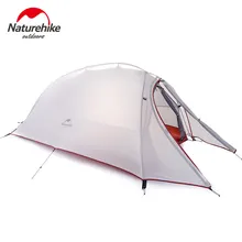 БДХ naturehike сверхлегкий палатка 1,15 кг 1 человек 20Д Силиконовой ткани палатки охоты Carpas NH Открытый сверхлегкий палатка Туристическая Двуслойные