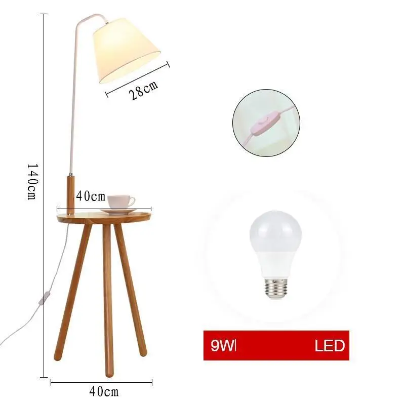 Lambader Tripot Lampara Pie Para Sala Lampe Sur Pied пол для гостиной Lampadaire De Salon Staande Stehlampe стоящая лампа - Цвет абажура: Version L