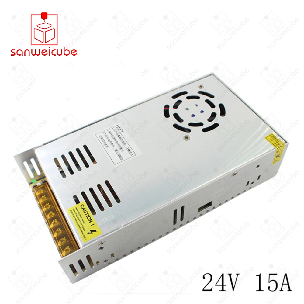 

Led Power Supply Dual Output AC/DC 24V Transformer Power Adapters for Strip Switch Power Supply 24V 15A 360W
