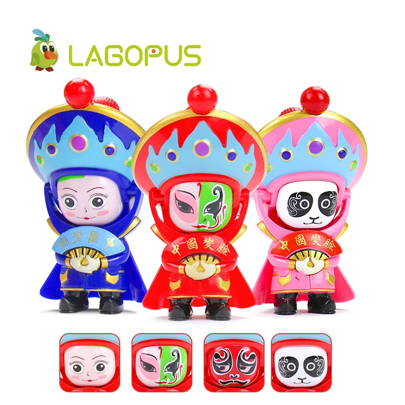 Lagopus традиционной культуры китайский меняется выражение лица куклы Сычуань Опря