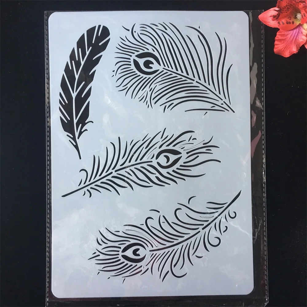 Peacock  Metal DIY Cut Dies Stencil Scrapbook Album Paper Card Emboss Crafhm 