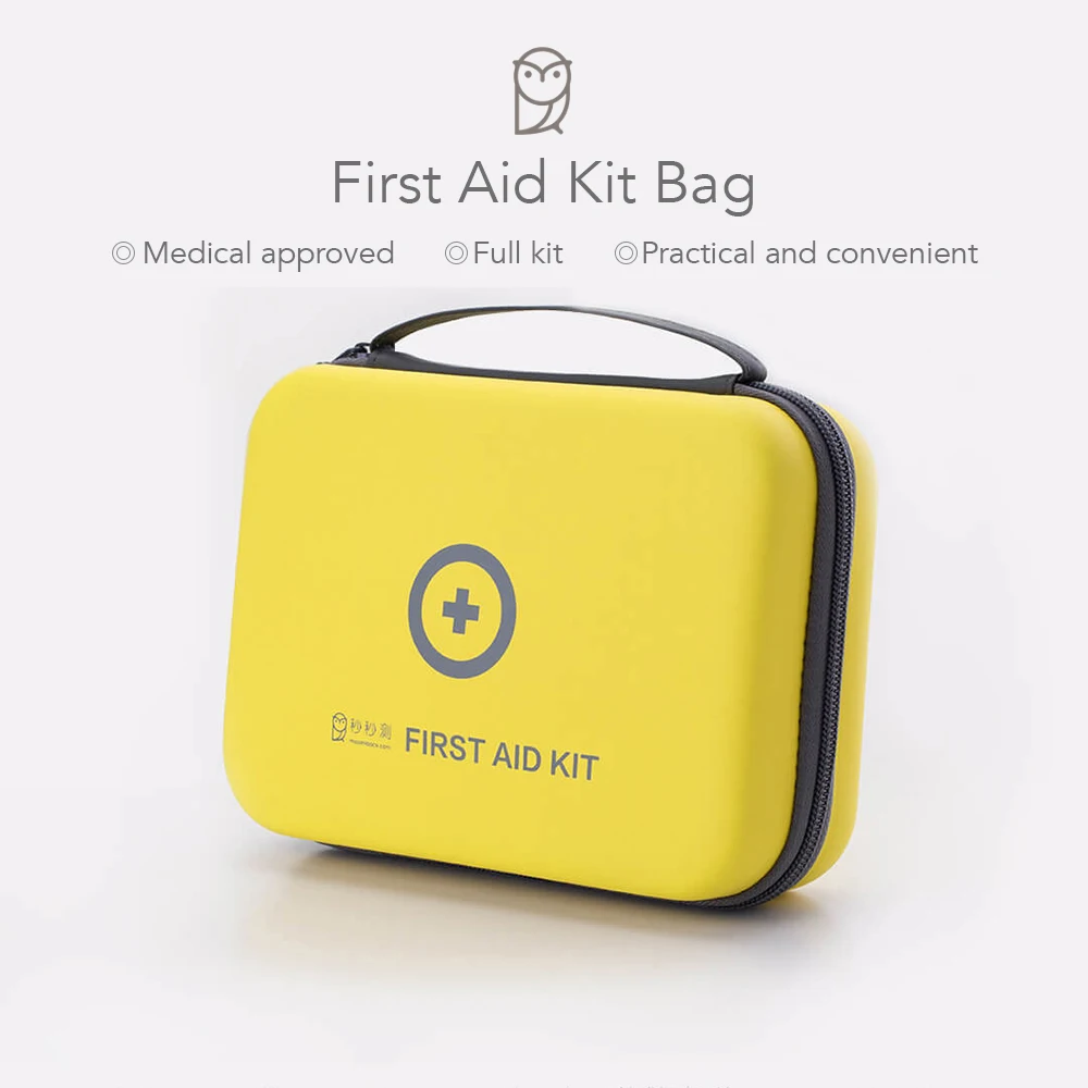 Xiaomi Mijia Miaomiaoce 153Pcs Home First Aid Kit Medical Survival Bag Compact for Emergency at Home Outdoors Car Camp