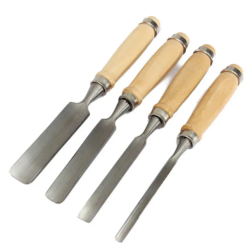 New Arrival 4pcs/Set Carving Set Wood gouge Chisel Woodworking Tool