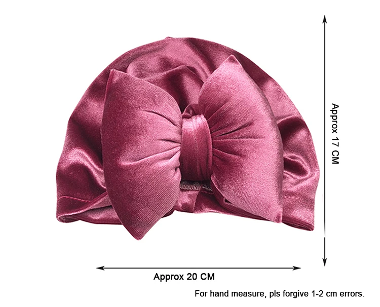 Детская бархатная шапка, детская шапочка-тюрбан с бантом и помпонами, Детские Зимние Детские шапочки для девочек, детская шапочка-тюрбан, шапка Czapki Dla Dzieci
