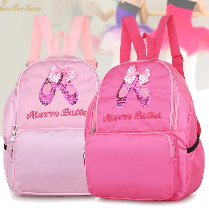 ballerina shoes in a bag