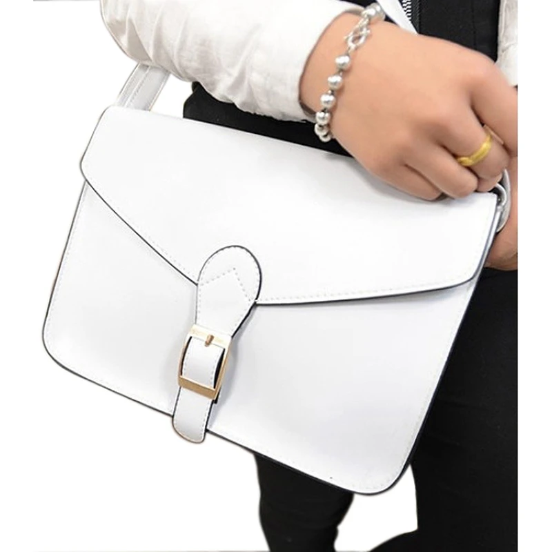 المرأة حقيبة يد حقيبة ساعي preppy نمط خمر المغلف حقيبة حقيبة كتف عالية الجودة حقيبة الأبيض المرأة حقيبة يد حقيبة ساعي preppy نمط خمر المغلف حقيبة حقيبة كتف عالية الجودة حقيبة الأبيض