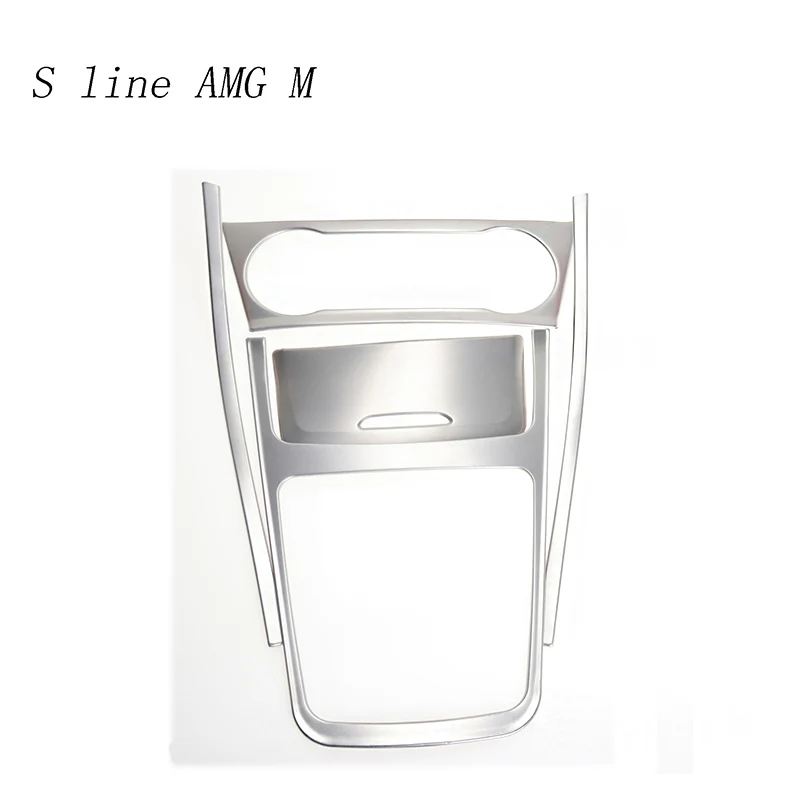  Car Styling Air Knob Center Console Gear Panel Auto Gears Stickers Covers Trim For Mercedes Benz A 