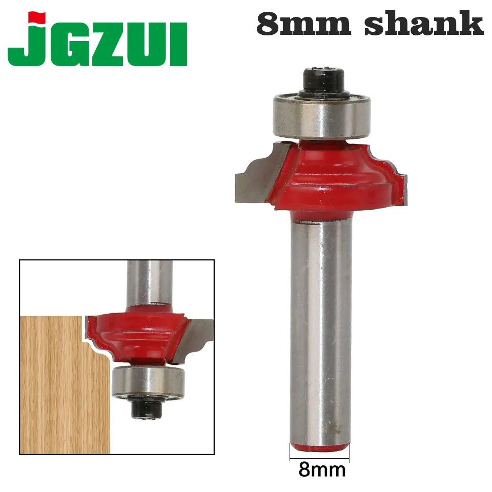 1Pc Edging Router Bit Set Large Roundover Cove and Chamfer 1/2" Shank