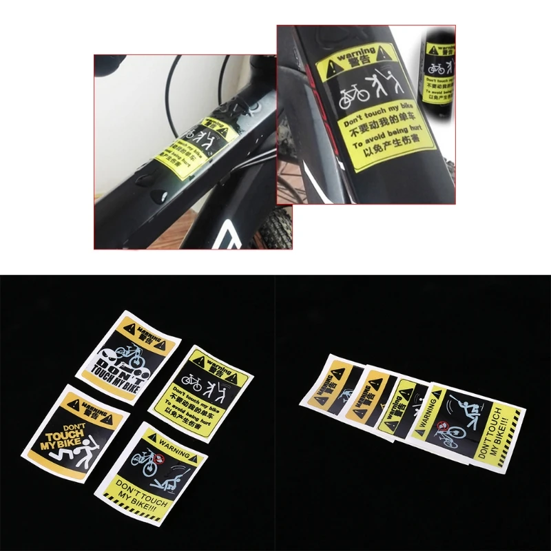 

Bicycle Sticker Cycling Reflective Safety 4 Type MTB Fixed Gear Frame Decoration