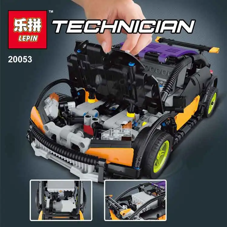 Yamala-Legoingly-20053-The-Hatchback-MOC-6604-Remote-Control-640pcs-Buliding-Blocks-Bricks-Toys-Compatible