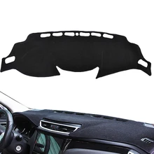 Painel do carro Traço Mat DashMat Anti-sol Traço Pad Capa Para Nissan Qashqai Vampira Esporte J11 X-Trail 20114 2015 2016 2017