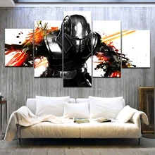 5 Panel HD Print Star Wars: The Force Unleashed game wall posters Canvas Art Painting For home living room decoration 5 Panel HD Print Star Wars: The Force Unleashed game wall posters Canvas Art Painting For home living room decoration
