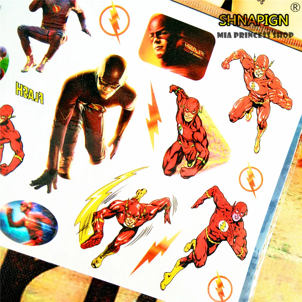 nu taty the flash superhero child temporary tattoo body art flash nu taty the flash superhero child temporary tattoo body art flash