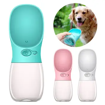 

350ml Portable Pet Dog Water Bottle ABS Food Grade Leak Proof Dog Water Dispenser for Outdoor Travel