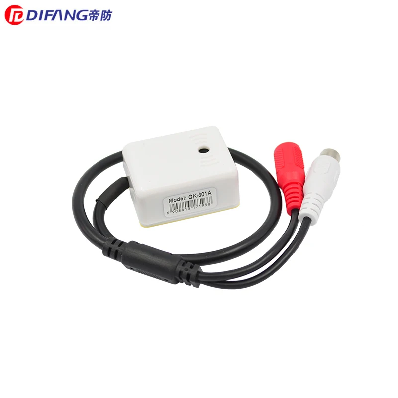 DiFang 2018 Audio CCTV Microphone Sensitivity adjustable noise reduction cctv microphone for system | Безопасность и защита