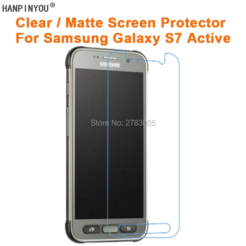 Для Samsung Galaxy S7 Active G891 прозрачная глянцевая/Антибликовая матовая защитная пленка