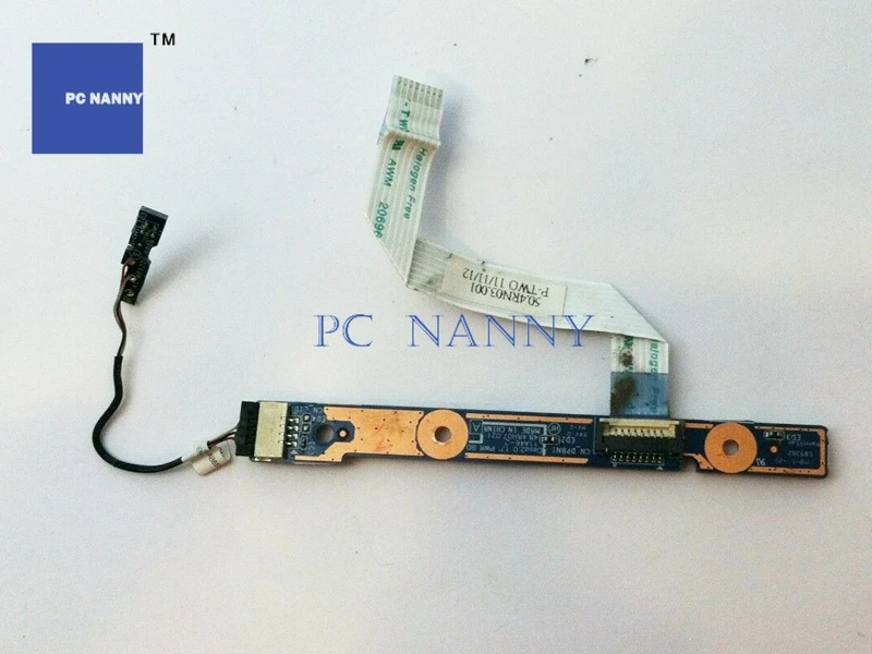 

PCNANNY Used For HP DV7T DV7-6000 Series Laptop Power Button Board 48.4RH07.021 HPMH-40GAB6704-D Tested FAST SHIPPING