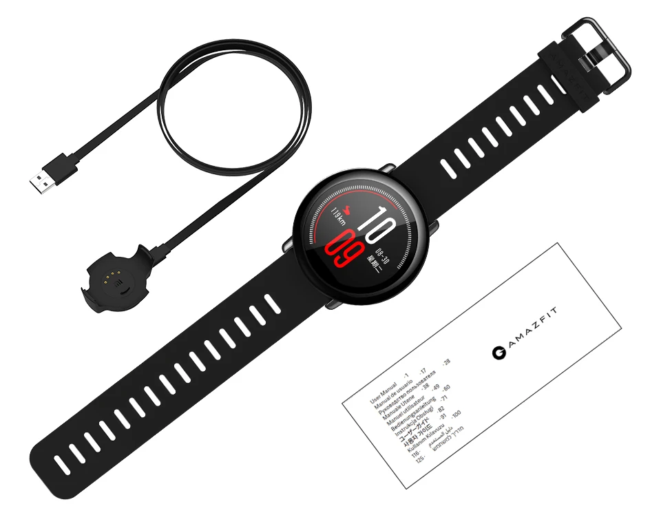 Huami Amazfit Pace Smartwatch Amazfit умные часы Bluetooth gps Информация Push сердечного ритма умный монитор