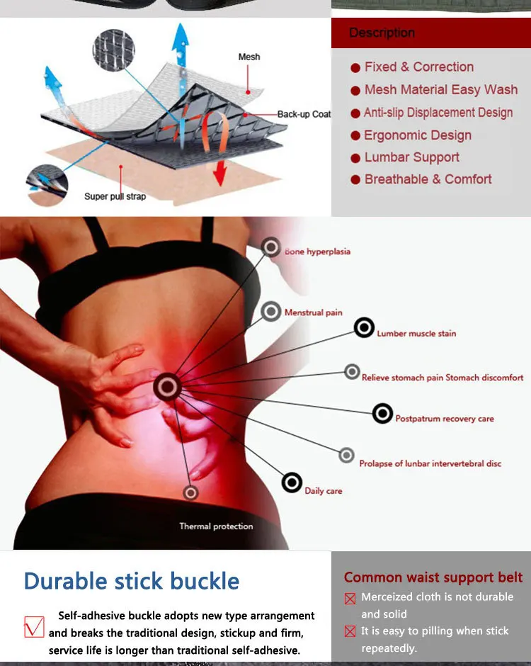 Поясничная поддержка спины бандаж дышащая сетка четыре стали пластина Защита спины пояс поддержки S-XXL