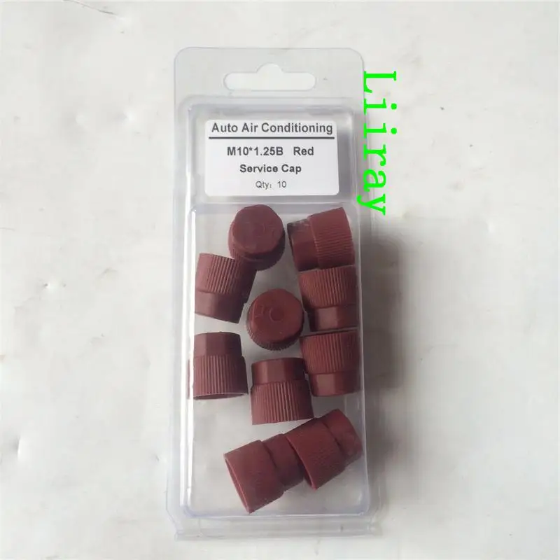 

auto air conditioning valve dust seal cover valve cover plus inflatable valve brown caps M10*1.25B R134 HIGH SIDE SERVICE CAP