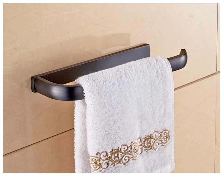 Antique Brass Lavatory Towel Rack Bathroom Accessory