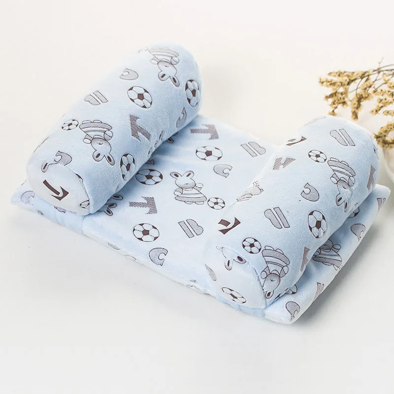 Murah Adjustable Bayi Baru Lahir Dicetak Membentuk Bantal Mencegah Kepala Datar Balita Bantal untuk Makan Kepala Perlindungan Tidur