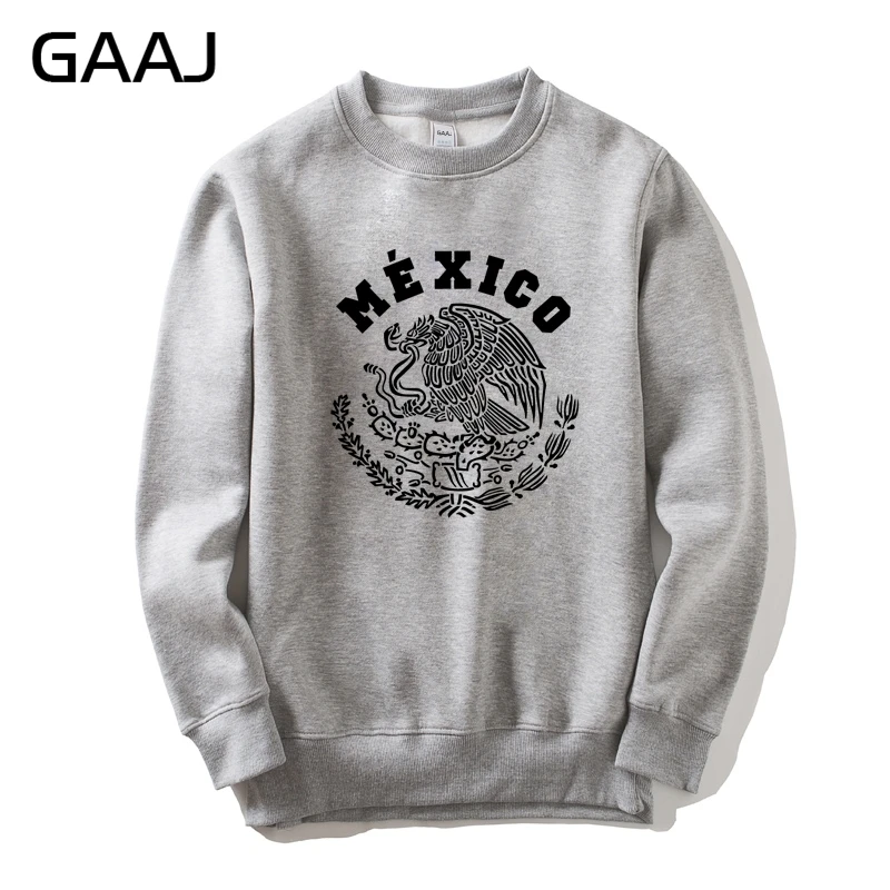

GAAJ "Mexico Flag" Print Letter Men Sweatshirt Hoodie Jacket North America High Quality Coats Fashion Man Casual Tracksuit